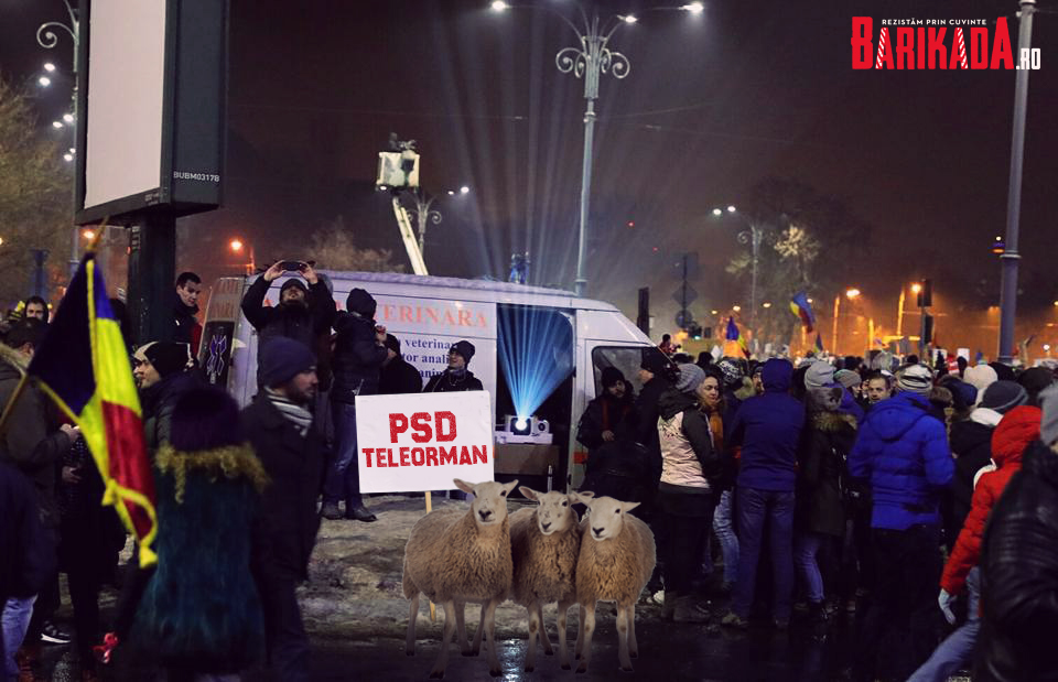 Pesediștii se alătură protestatarilor din Piața Victoriei