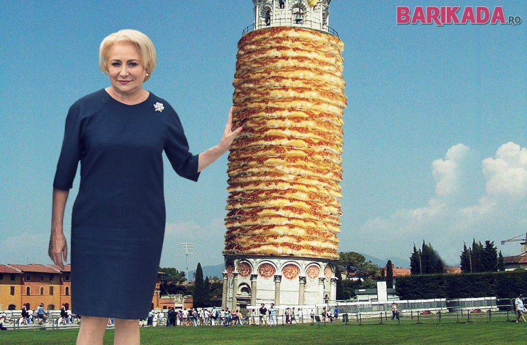dancila turnul din pizza