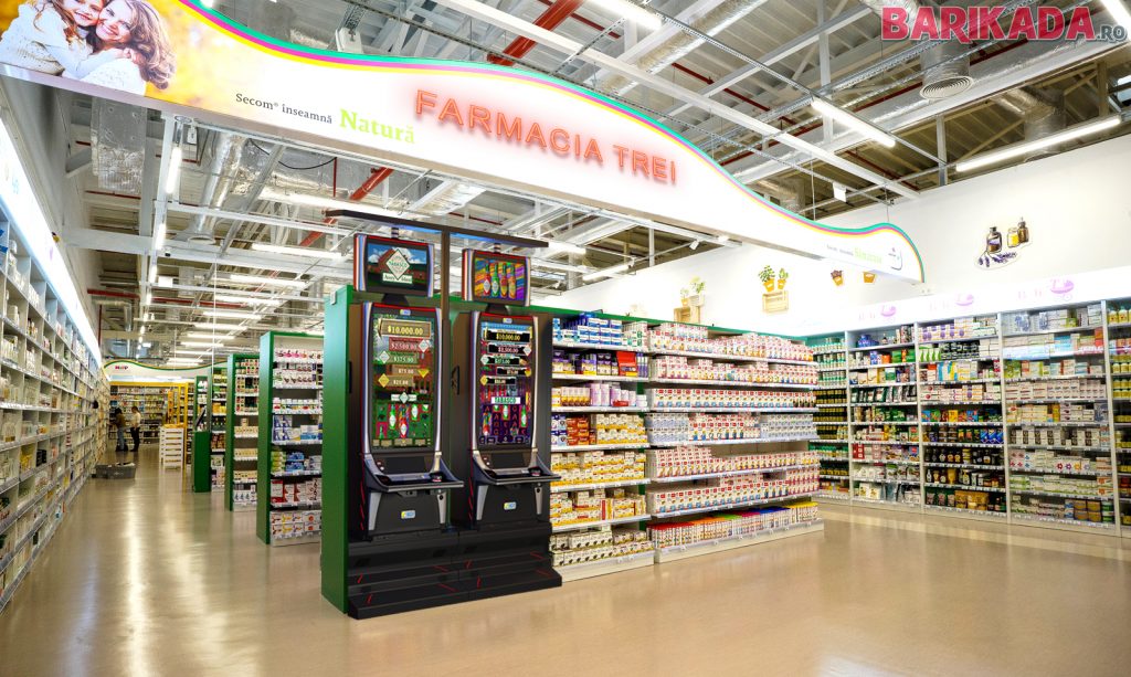 prima farmacie cu păcănele