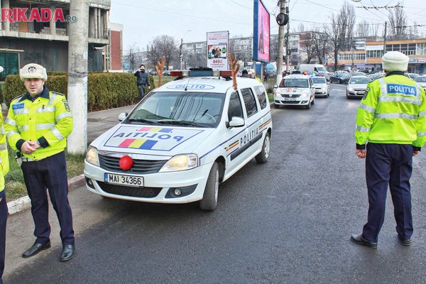 politisti masina coarne ren