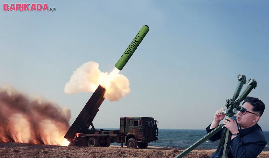 lansator petarde corea de nord