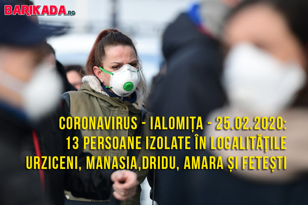 coronavirus ialomita urziceni