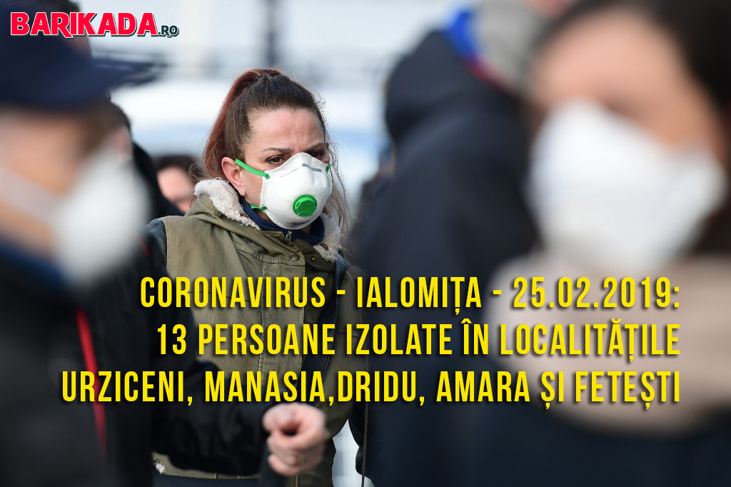 coronavirus ialomita