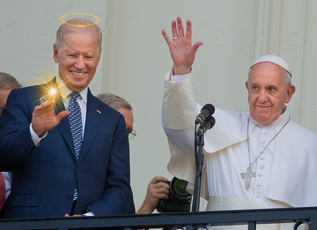 papa francisc biden