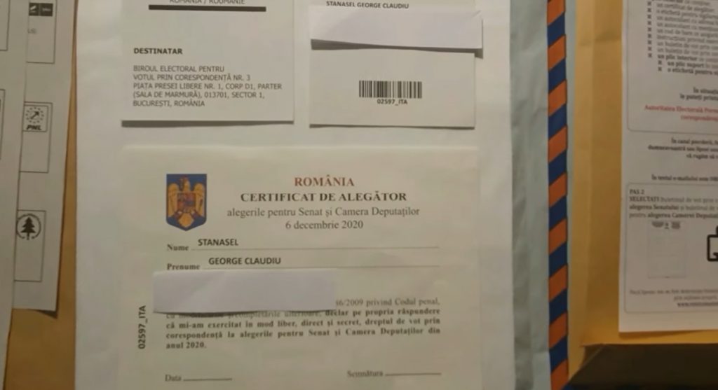 romani corespondenta