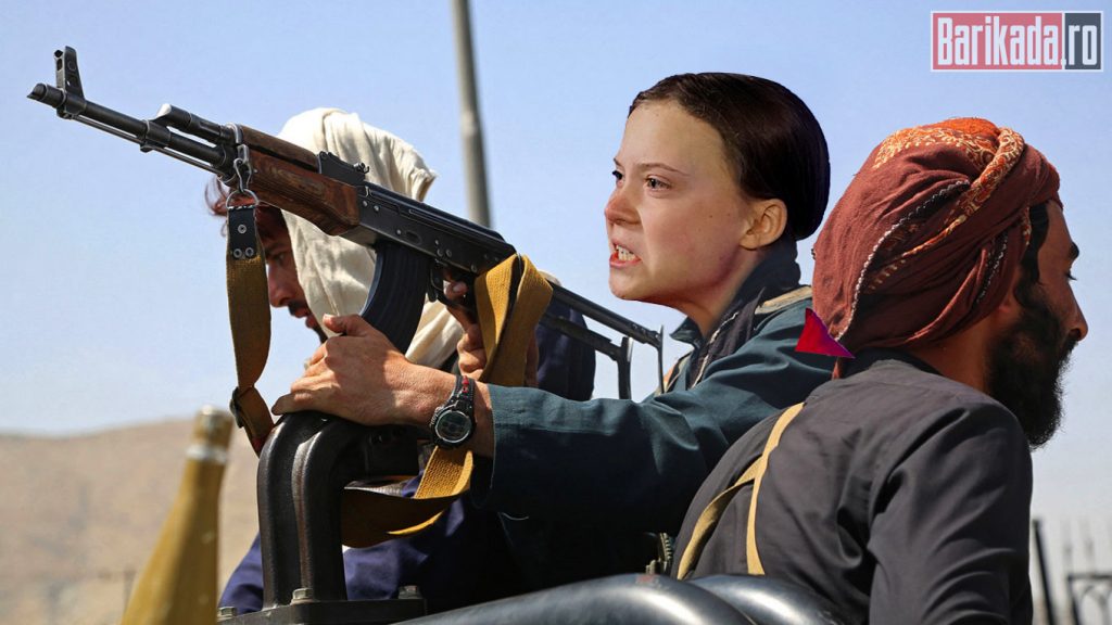 greta thunberg talibani schimbare climatica