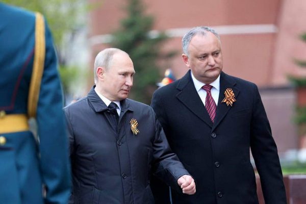 igor dodon sluga rusiei felicitari putin