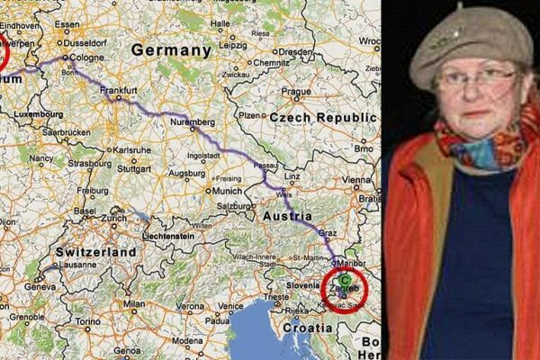 femeie condus eroare gps