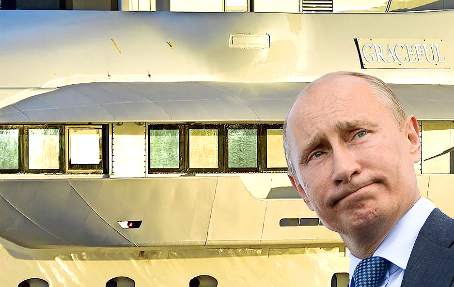 iahtul lui putin folii in geam hamburg