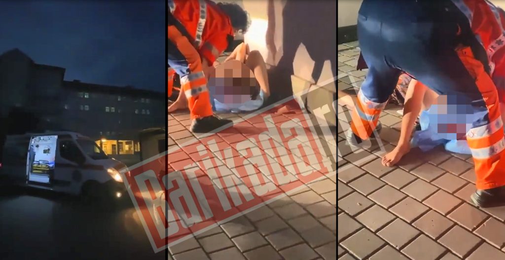 nastere spital urziceni trotuar